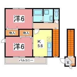 物件間取画像